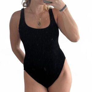 YOUSWIM APLOMB ONE PIECE BLACK ONE SIZE STRETCH LIKE NEW S M L